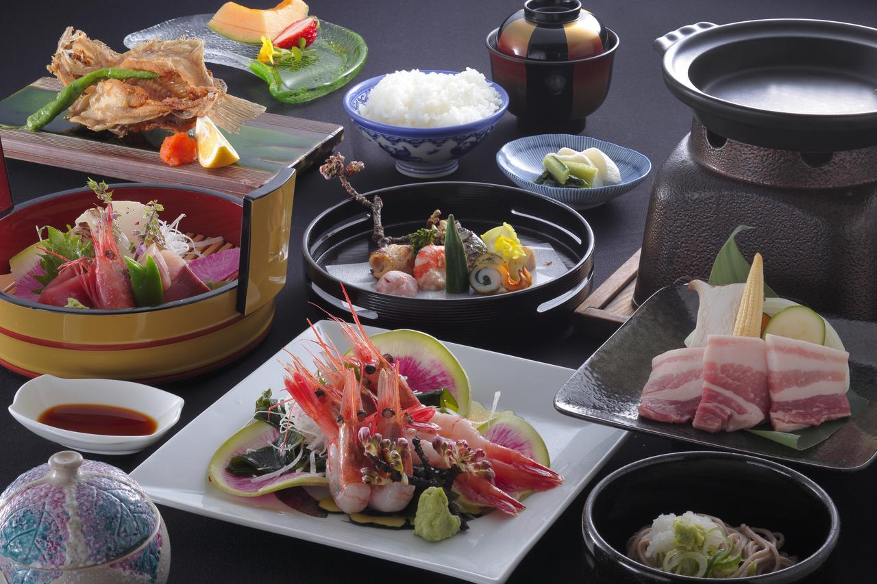 Awara Kitagata Onsen Kohanso Hana Yurari Buitenkant foto